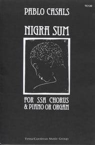 cover Nigra Sum SSA choral sheet music cover